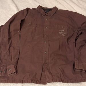 Harley-Davidson Dark Brown Shirt Jacket